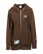 Champion Reverse Weave Womens Sweatshirt in Brown