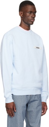 JACQUEMUS Blue 'The Gros Grain' Sweatshirt