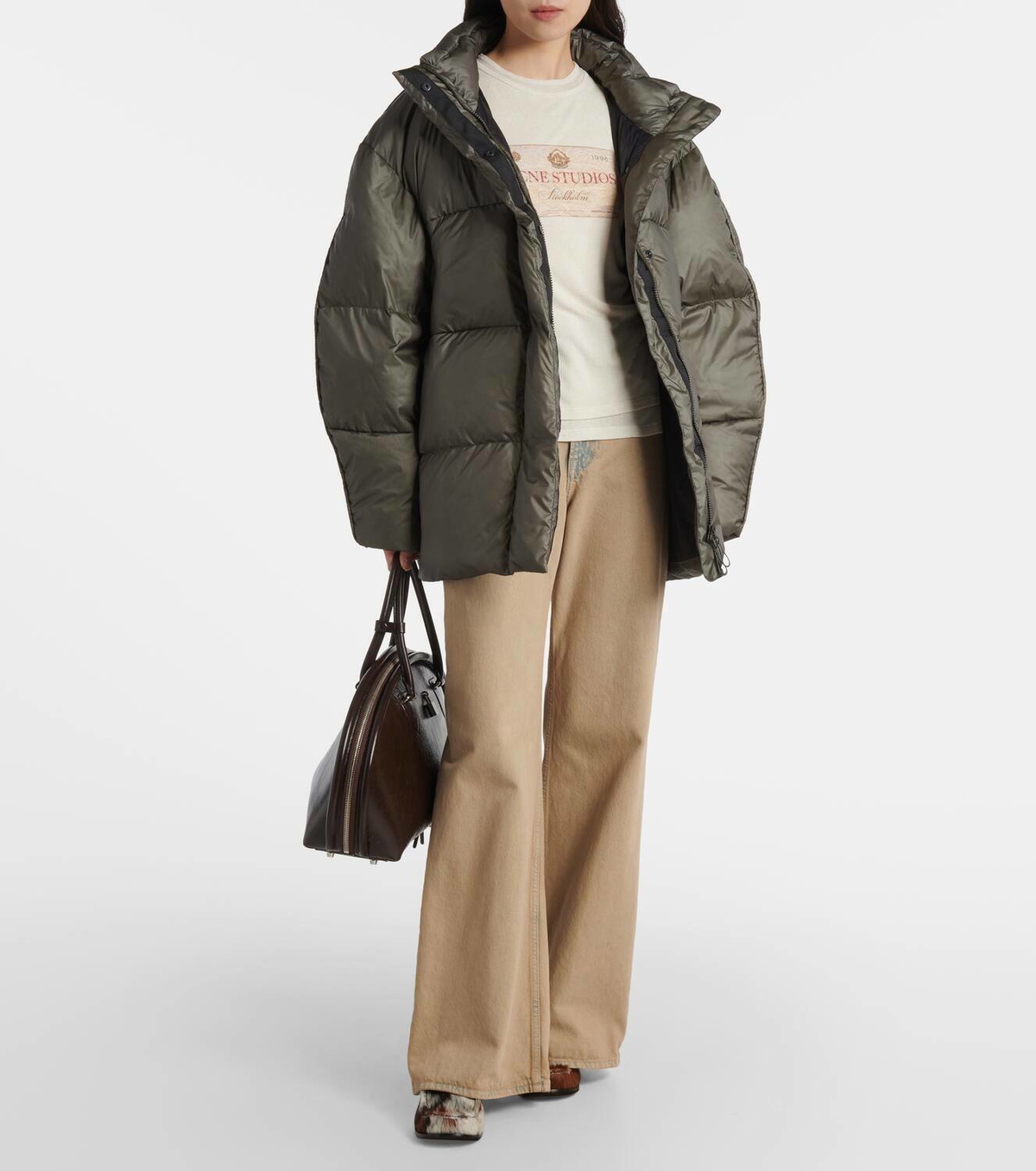 Acne Studios Logo down jacket