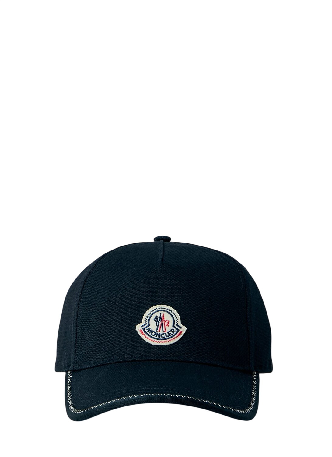 Moncler Navy & Red Tricolor Strap Baseball Cap Moncler