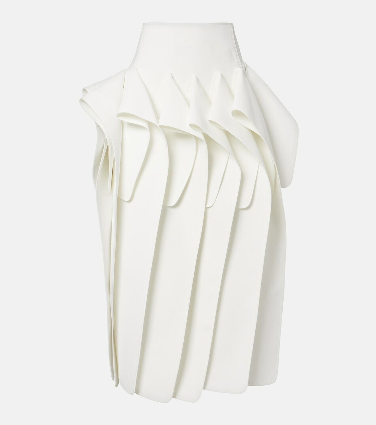 Maticevski Streaming draped midi skirt