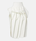 Maticevski Streaming draped midi skirt