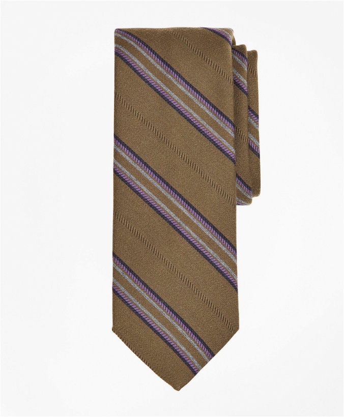 Photo: Brooks Brothers Men's Framed Stripe Tie | Green