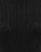Agnona Womens Turtleneck in Black