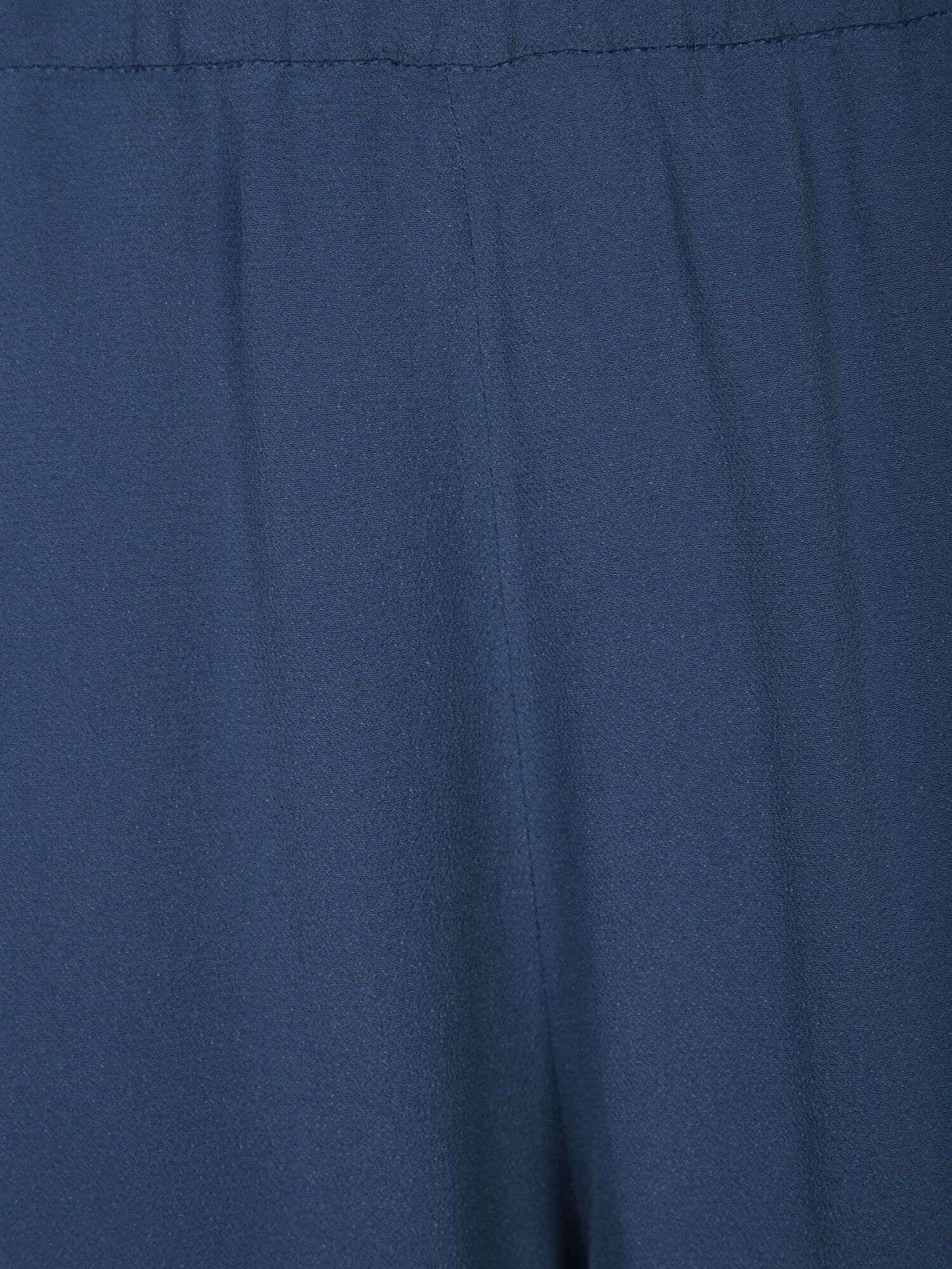 Incotex Blue Crepe Elastic Pants