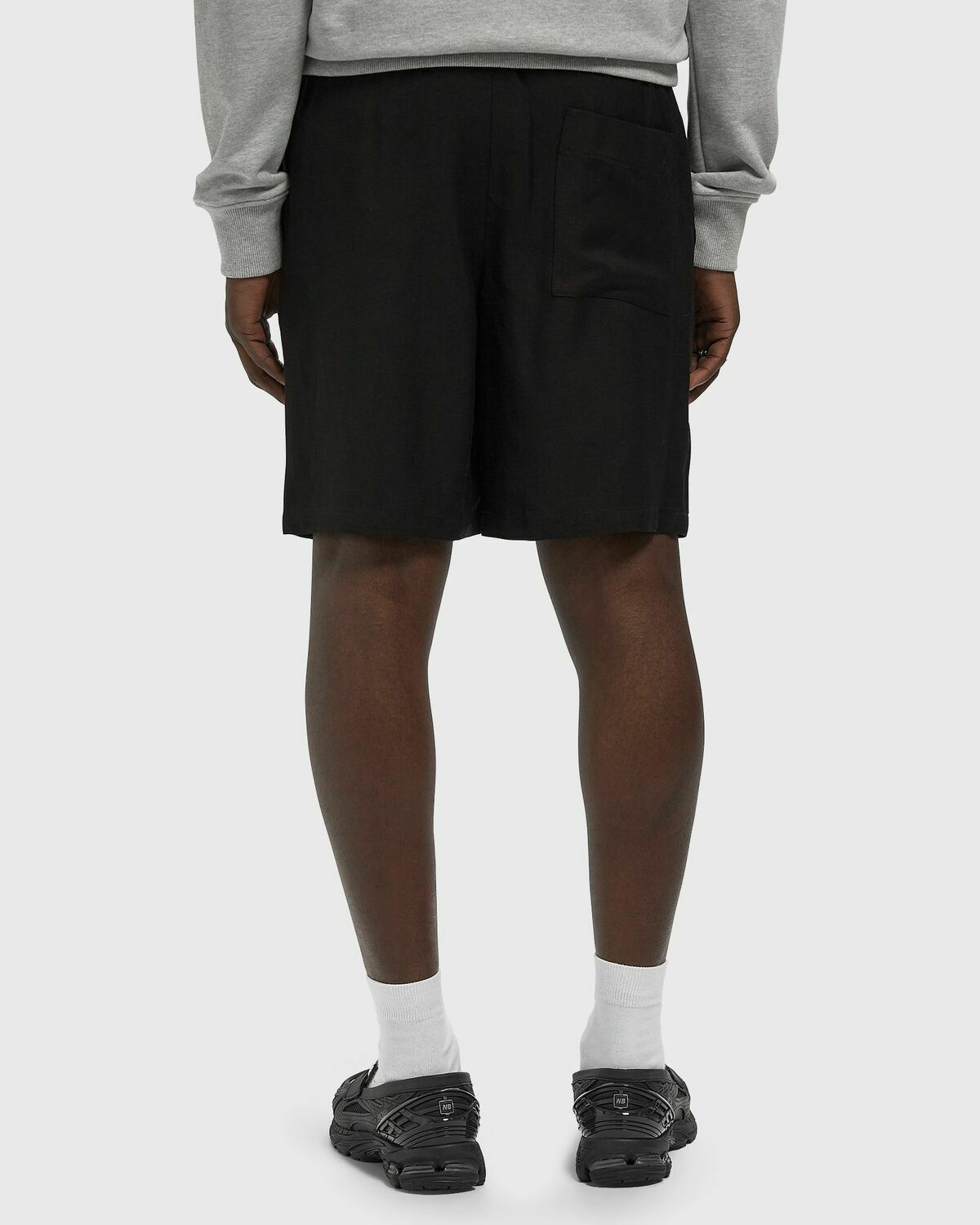 ELASTICATED WAIST SHORTS WITH EMBOSSED AMI DE COEUR