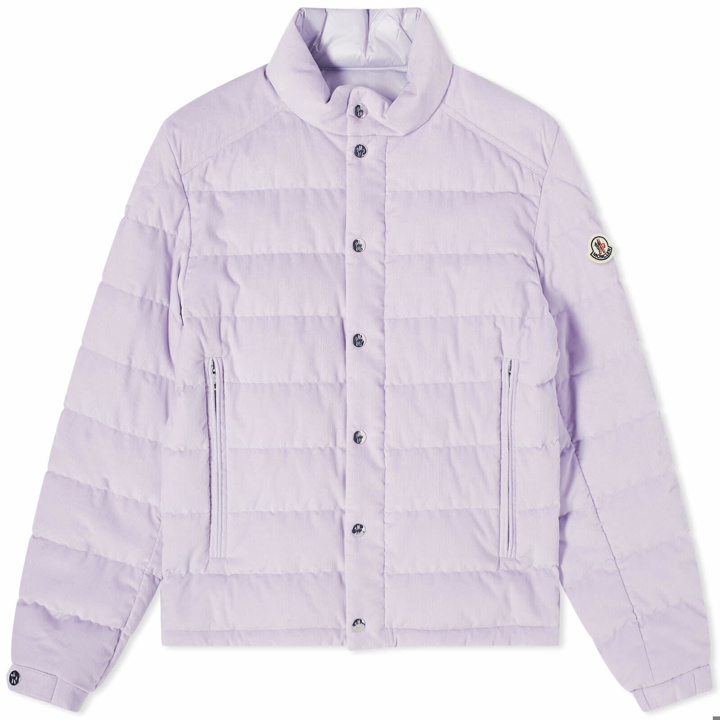 Photo: Moncler Men's Rochebrune Corduroy Padded Jacket in Lilac