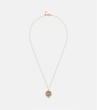 Persée Lucky Charm Eight 18kt gold necklace with diamonds