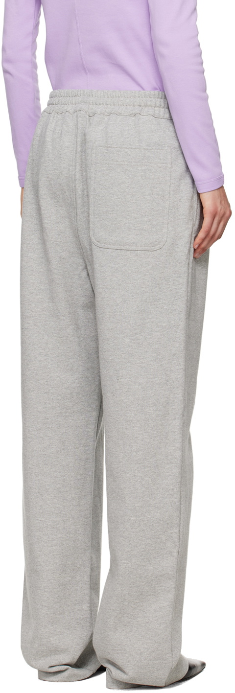 Carter Young Gray Pleated Sweatpants