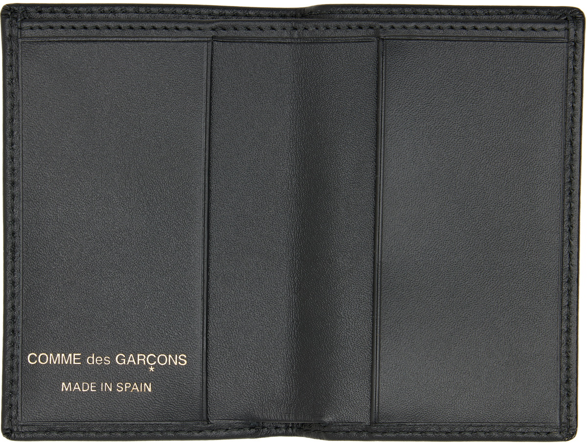 COMME des GARÇONS WALLETS Black Classic Group Card Holder