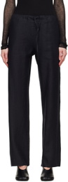 Gabriela Coll Garments Black No.198 Trousers