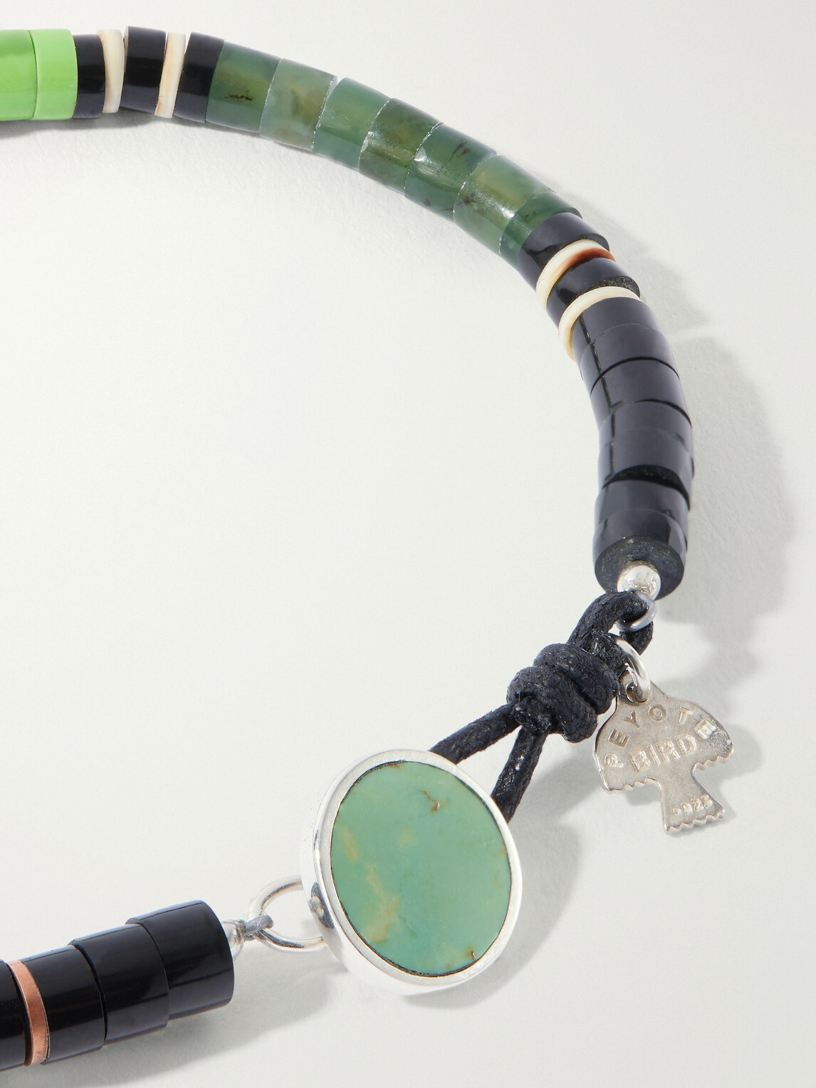 Peyote Bird - Orilla Verde Sterling Silver Multi-Stone Bracelet