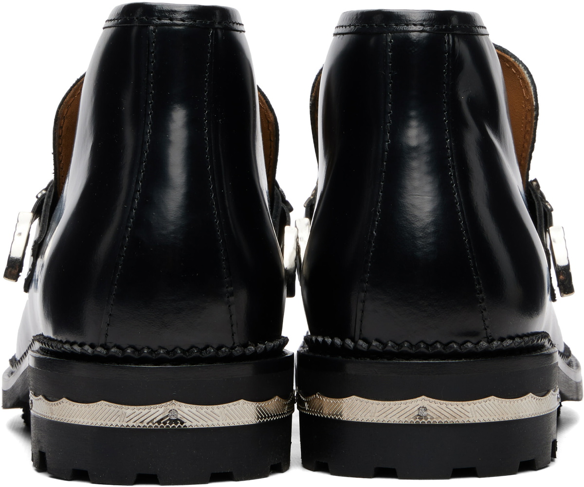 Toga Virilis Black Leather Boots