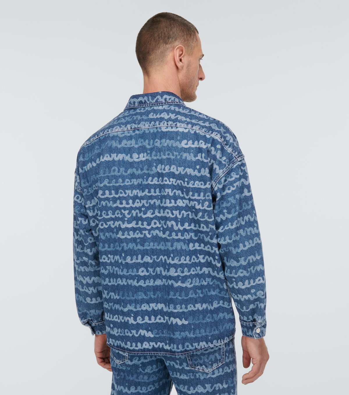 Marni - Printed denim shirt Marni