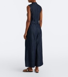 'S Max Mara Wide-leg denim jumpsuit