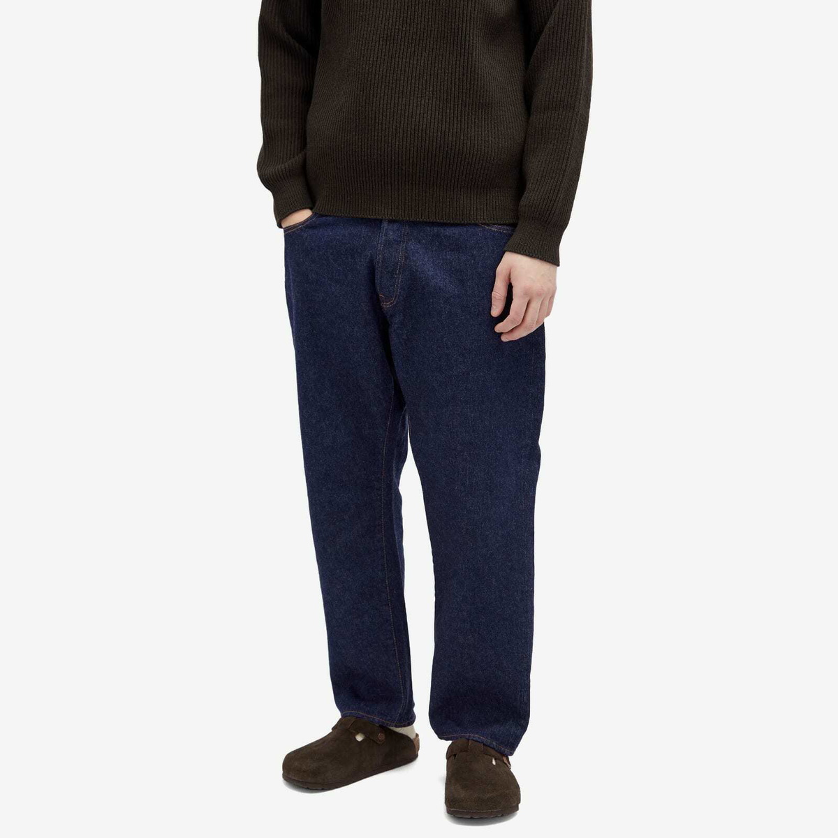 Ordinary Fits Men's 108 Loose Ankle Jean in One Wash Indigo