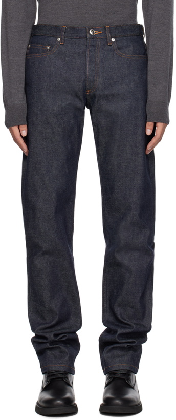 Photo: A.P.C. Indigo New Standard Jeans
