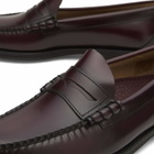 Bass Weejuns Men's Easy Weejun Larson Flag Loafer in Wine Leather