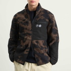 Purple Mountain Observatory Men's Borg Sherpa Fleece Jacket in Tie Dye