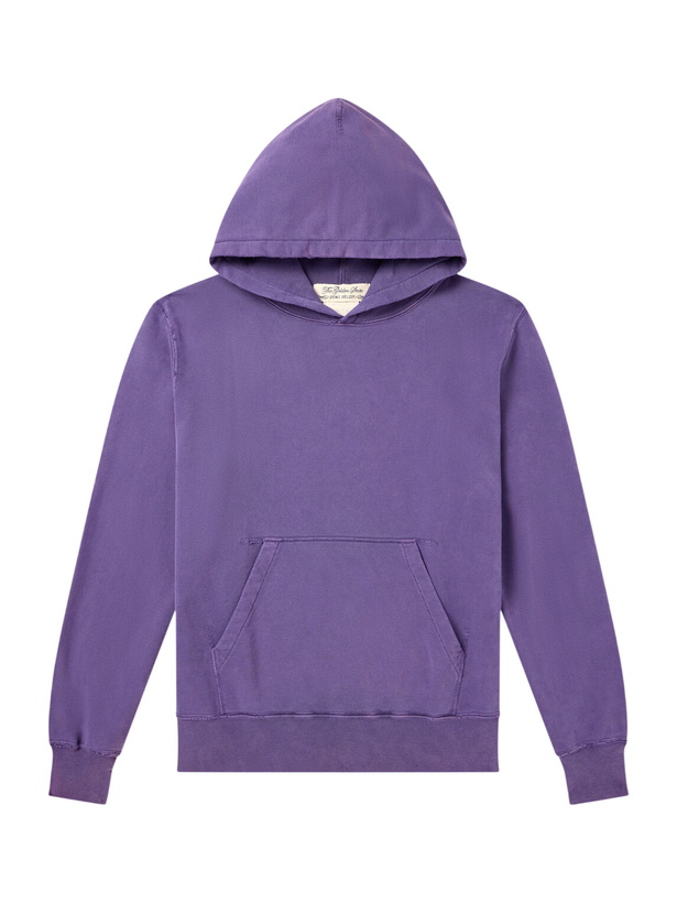 Photo: Remi Relief - Cotton-Fleece Hoodie - Purple