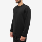 Burberry Men's Tyrall Embroidered Logo Crew Sweat in Black
