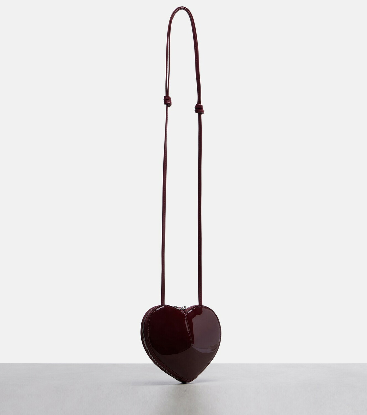 Alaïa Le Cœur patent leather shoulder bag
