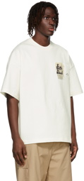 Jil Sander Off-White Printed Patch T-Shirt