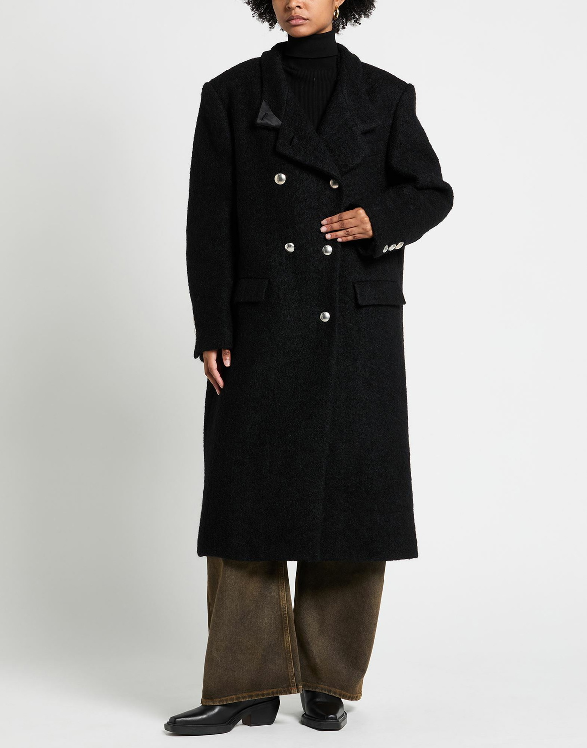 Isabel Marant Womens Coat in Black