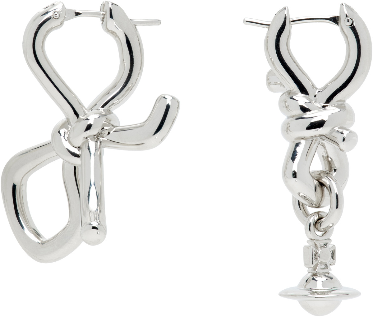 【即発】Vivienne WestwoodヴィヴィアンJOSEPHINE  MIRROR Vivienne Westwood Black Croc Josephine Heart Mirror Keychain