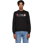 Moncler Genius 2 Moncler 1952 Black Logo Sweatshirt