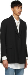 We11done Black Oversized Blazer