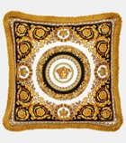 Versace Home Crete De Fleur silk cushion