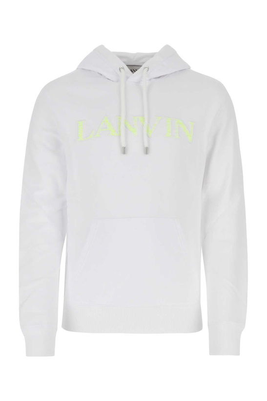 Photo: Lanvin White Cotton Sweatshirt