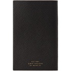 Smythson Black Panama Notebook