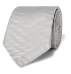 Hugo Boss - 7.5cm Silk-Jacquard Tie - Gray
