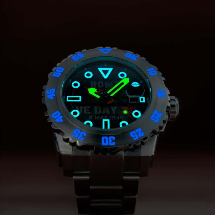 RGMT Ohio Automatic Black Dial Mens Watch RG-8034-0M