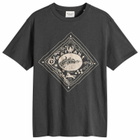 Isabel Marant Women's Étoile Zewel Logo T-Shirt in Faded Black