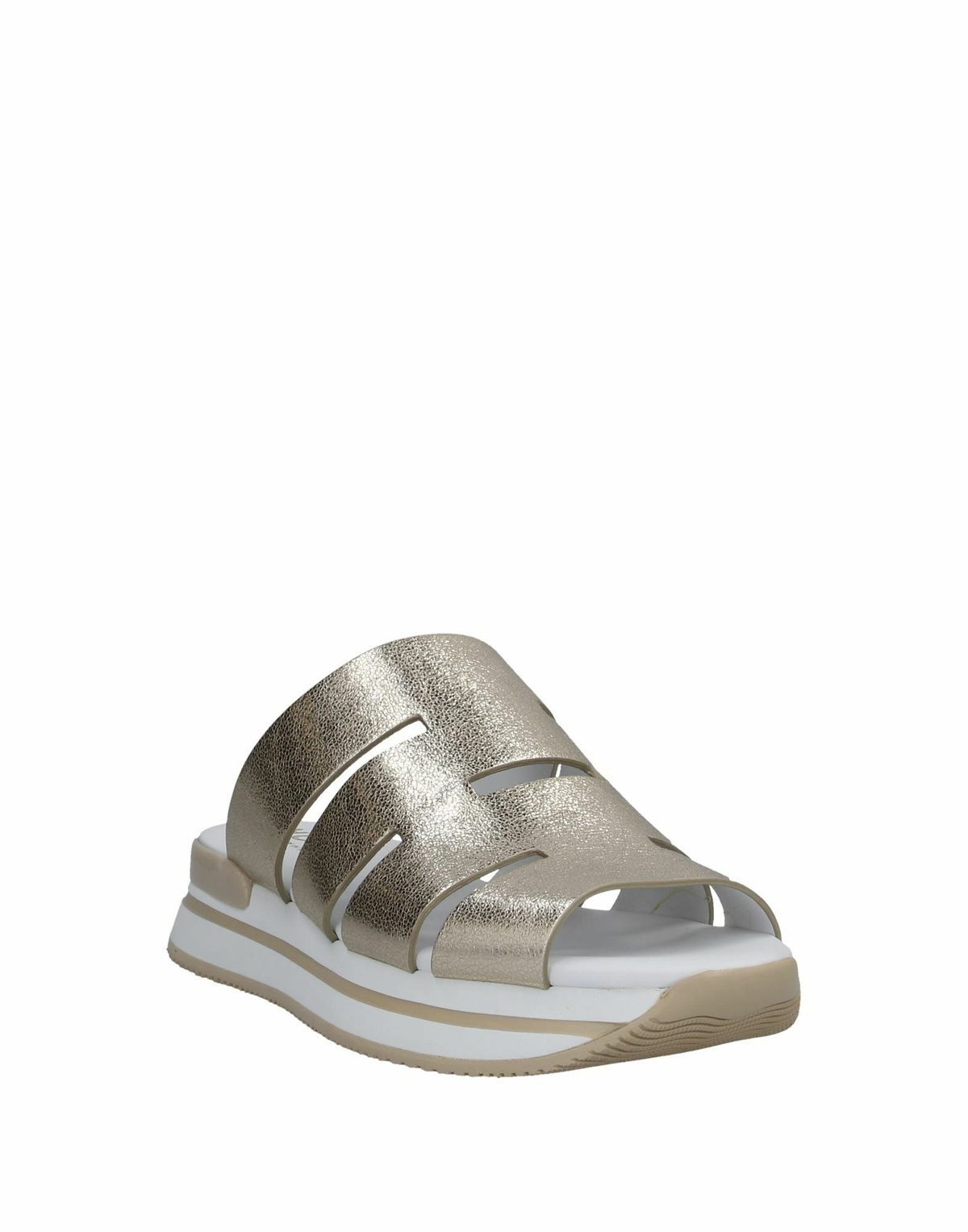 Hogan Womens Sandals Platinum