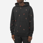 Air Jordan Men's Allover Jumpman Popover Hoody in Black