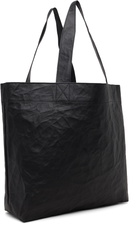 Y-3 Black 'Y-3' Leather Tote