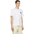 Stone Island White Logo Patch T-Shirt