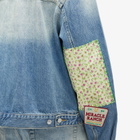 Nahmias Men's Playground Upcycled Denim Jacket in Light Wash