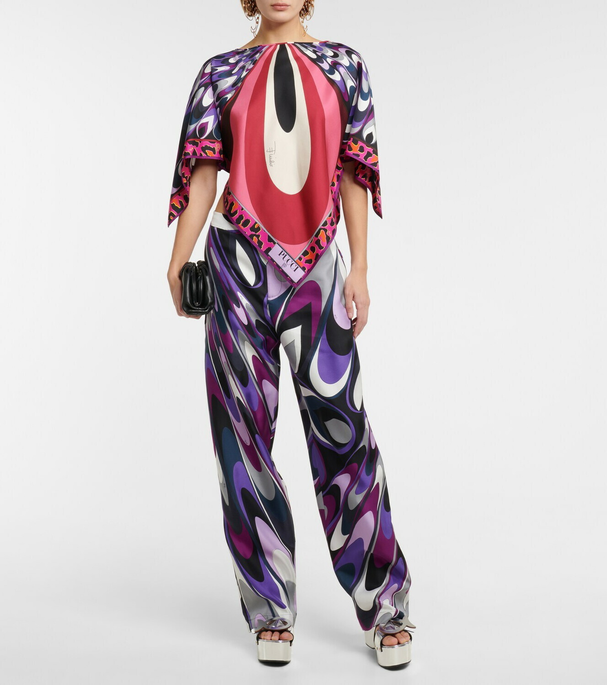 Pucci - Printed silk pants Emilio Pucci