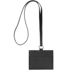 Palm Angels - Printed Leather Lanyard Cardholder - Black