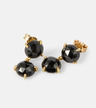 Elhanati - Evita 18ct gold earrings with spinels