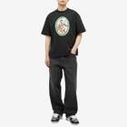 Off-White Men's Fresco Oval Skate T-Shirt in Black/White