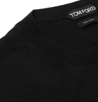 TOM FORD - Slim-Fit Merino Wool Sweater - Black