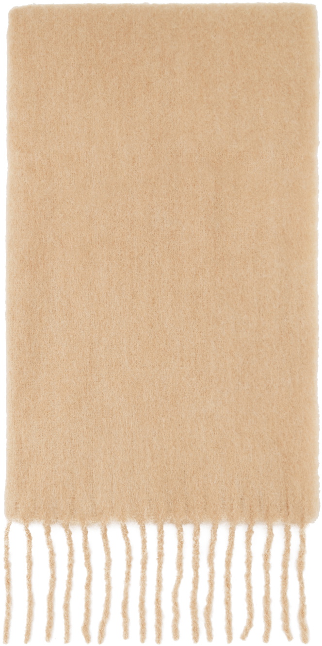 Teurn Studios SSENSE Exclusive Beige Oversized Scarf
