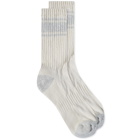 Kestin Men's Elgin Sock in Grey Marl/Ecru