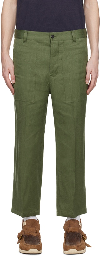 Photo: visvim Green Alda HW Trousers